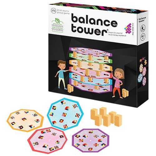 Balance Tower Zeka ve Akıl Oyunu 4+ Yaş 2 Oyuncu