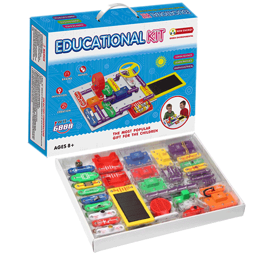 EDUCATIONAL KIT Eğlenceli ve Öğretici Elektronik Deney Seti 300+ Deney 8+ Yaş