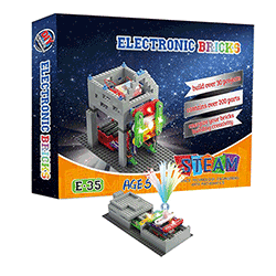 Electronic Bricks Kit Eğlenceli ve Öğretici Elektronik Deney Seti 200+ Deney 5+ Yaş