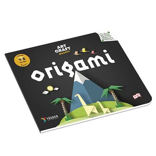ORIGAMI Art Craft-El Becerileri Serisi 4-8 Yaş