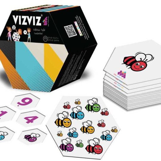 VIZ VIZ Dikkat ve Zeka Oyunu 4+ Yaş 8 Oyuncu
