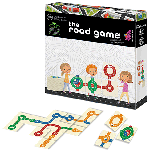 THE ROAD GAME Zeka ve Akıl Oyunu 5+ Yaş 4 Oyuncu